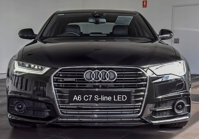 PRZÓD Audi A6 C7 4G LIFT S-line 3.0 TFSI LED MASKA