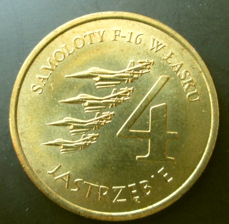 Łask 4 Jastrzębie 2009 Samoloty F16 w Łasku