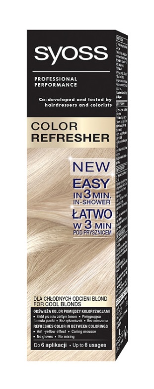 Syoss Refresher odświeżacz koloru chłodny blond !!