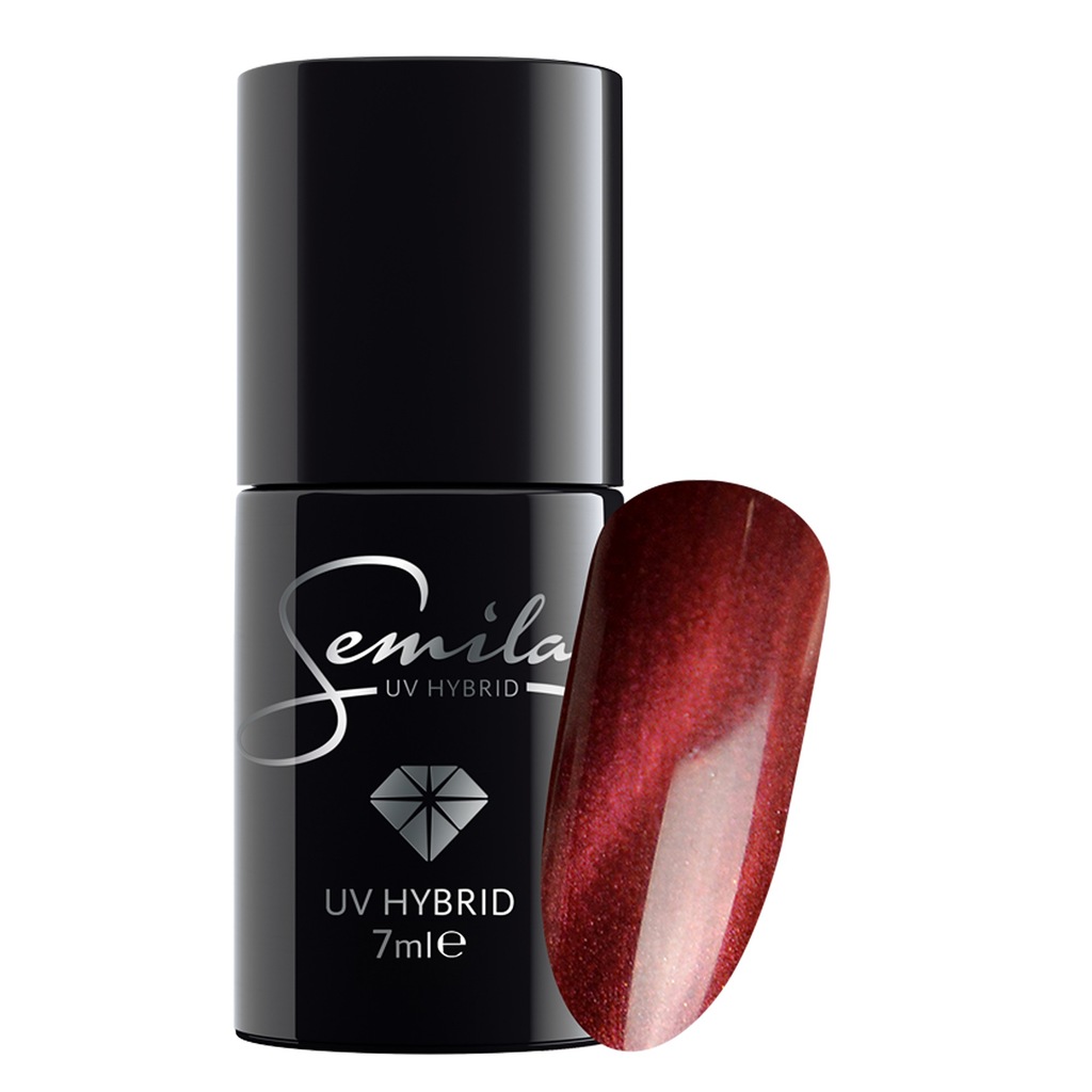 Semilac 611 kocie oko Cat Eye czerwony 7ml URSYNÓW