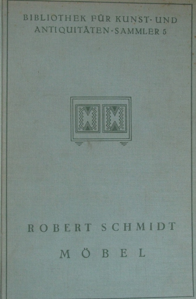 MOBEL - ROBERT SCHMIDT meble meblarstwo 1929