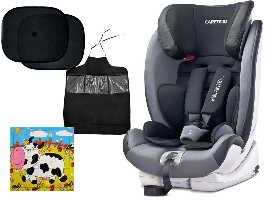 FOTELIK Caretero VolanteFix ISOFIX 9-36 +ORGANIZER