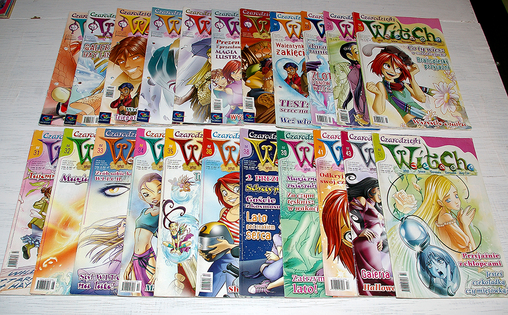 CZARODZIEJKI WITCH magazyn #17-53 216-224 specjaln