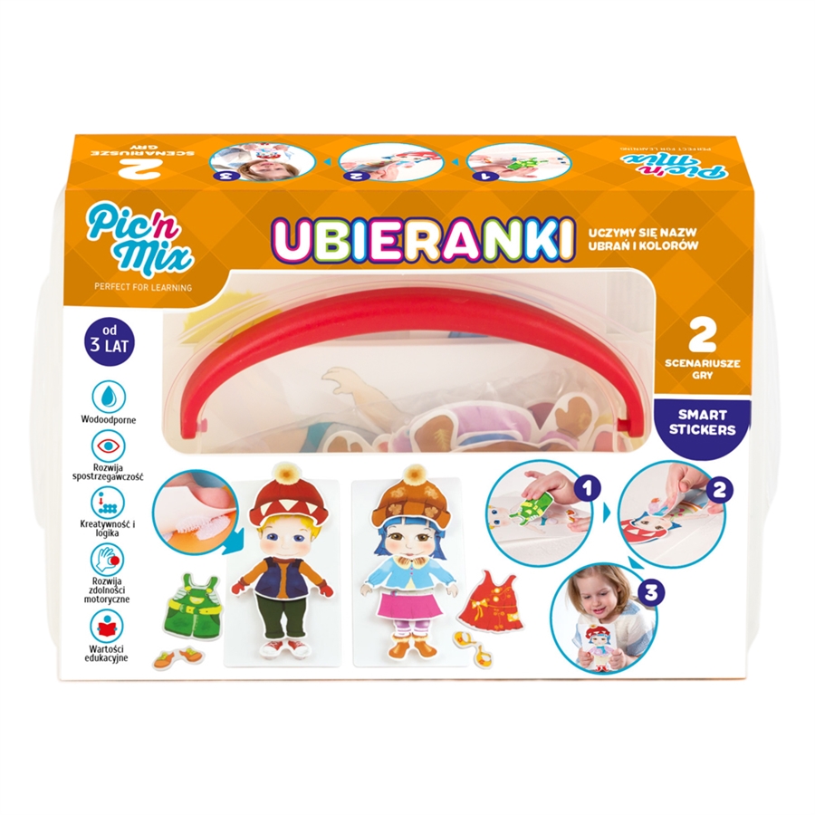 Pic`n Mix Gra Edukacyjna Ubieranki