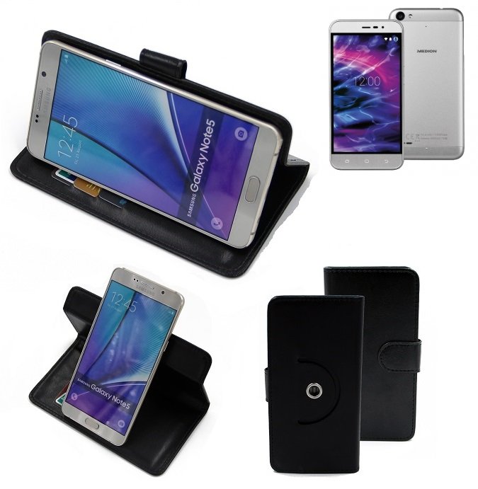 360 pokrowiec na telefon Medion Life P5006 Wallet