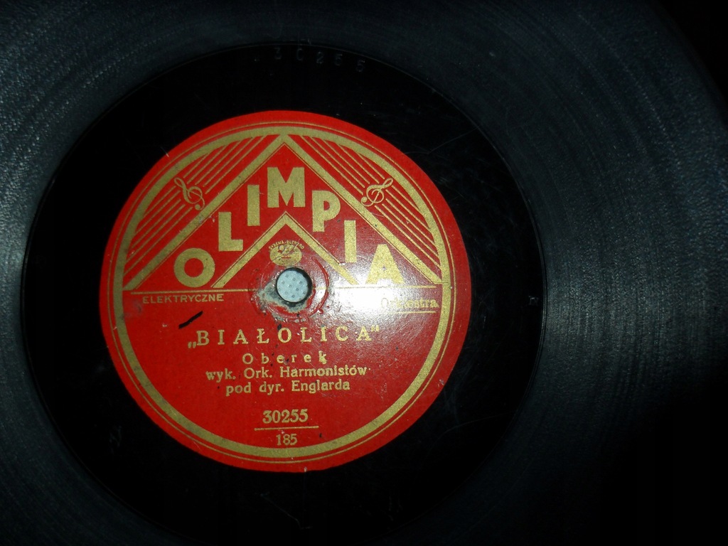 BIAŁOLICA -HULA BABULA - PŁYTA SZELAKOWA - OLIMPIA