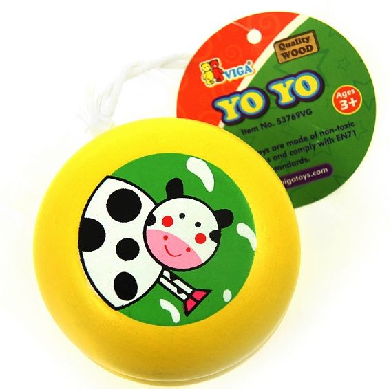 JOJO drewniane KLASYCZNA ZABAWKA dla każdego YoYo 6198639032