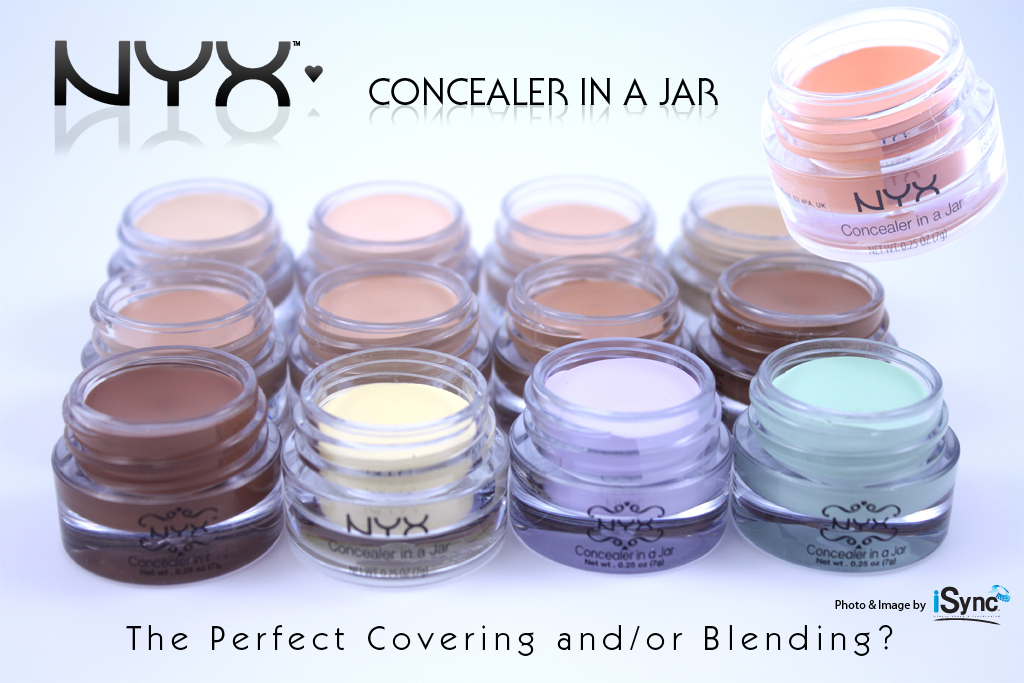 NYX KOREKTOR HD W SŁOICZKU concealer jar KOLORY