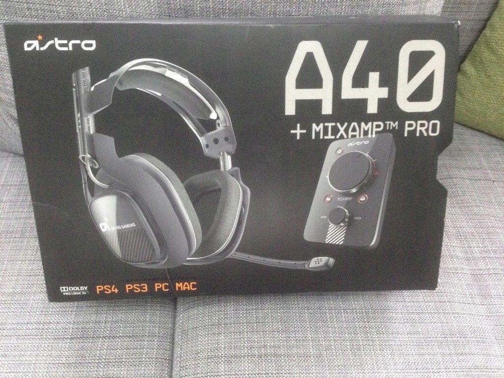 ASTRO A40 TR+ MixAmp Pro TR dla ps4 czarne OKAZJA
