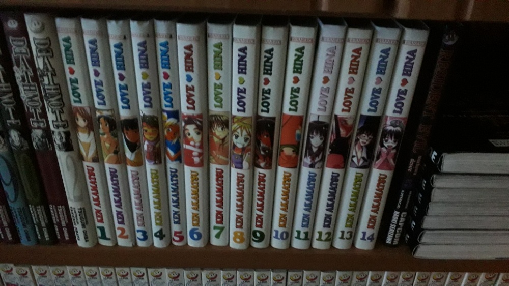 Complete set Manga Series: LOVE HINA, volumes 1-14: Akamatsu, Ken:  : Books