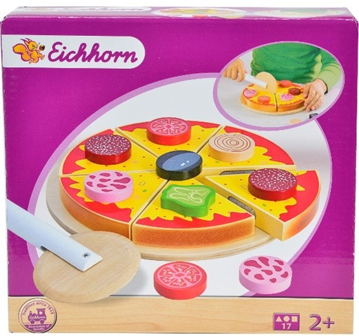 EICHHORN klocki drewniane Pizza 17 elementów 3730