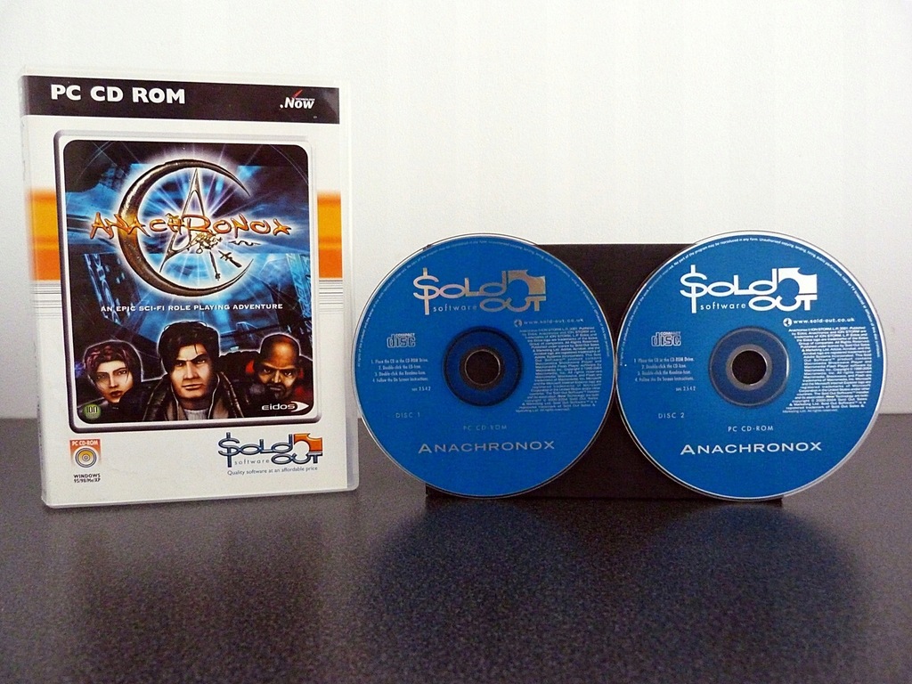 Stara gra PC Anachronox Unikat RPG ANGIELSKA