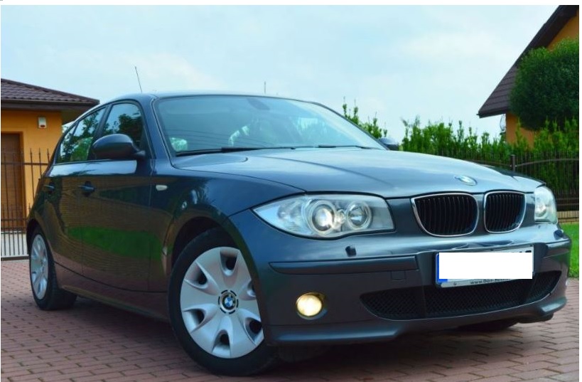 BMW 1 E87, 2006 r. 2.0 Diesel 163 KM,BEZWYPADKOWY,