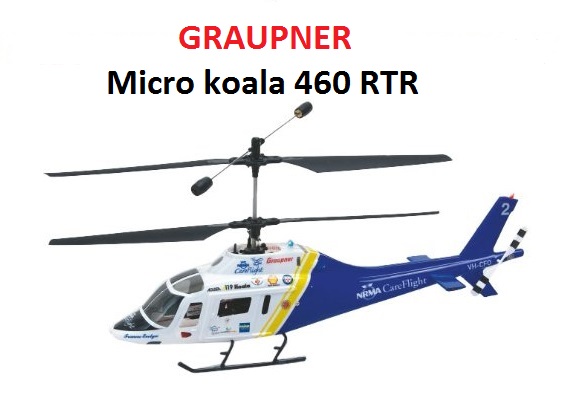 Helikopter RC GRAUPNER MICRO KOALA 460 RTR