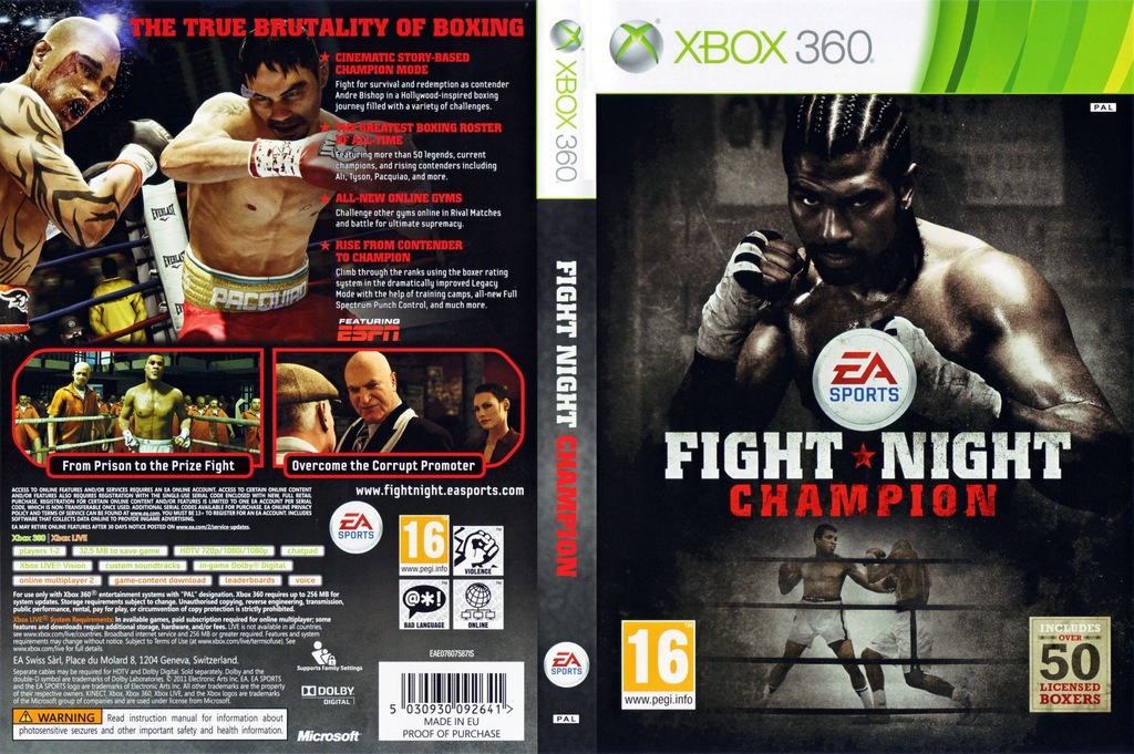 FIGHT NIGHT CHAMPION XBOX 360 3318