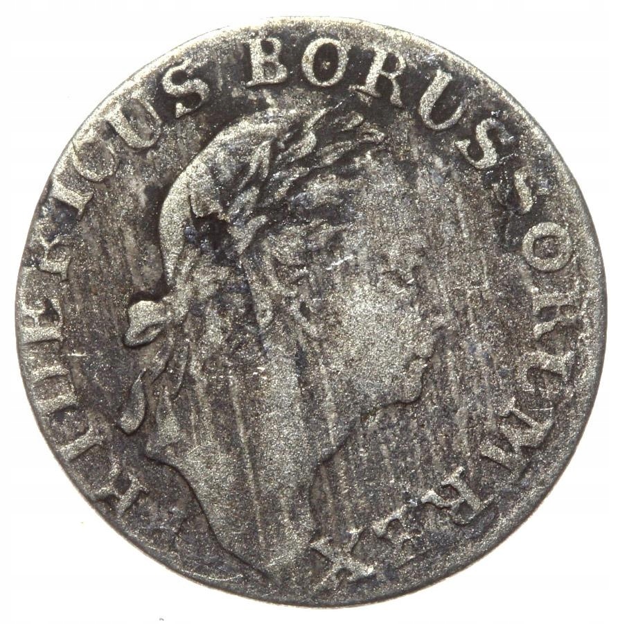 Prusy - moneta - 3 Krajcary 1781 B - SREBRO