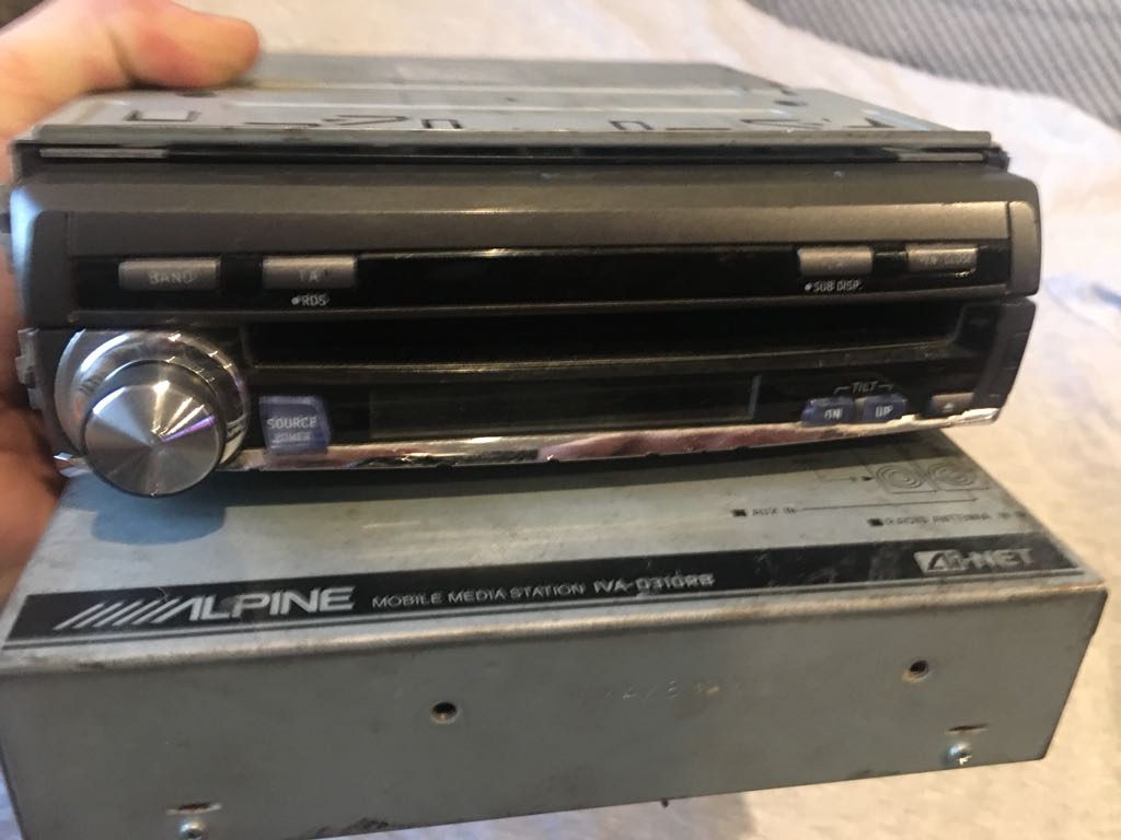 Alpine ivad310 DVD Dotyk 7 cali. Pilot + dodatki. 7217303645