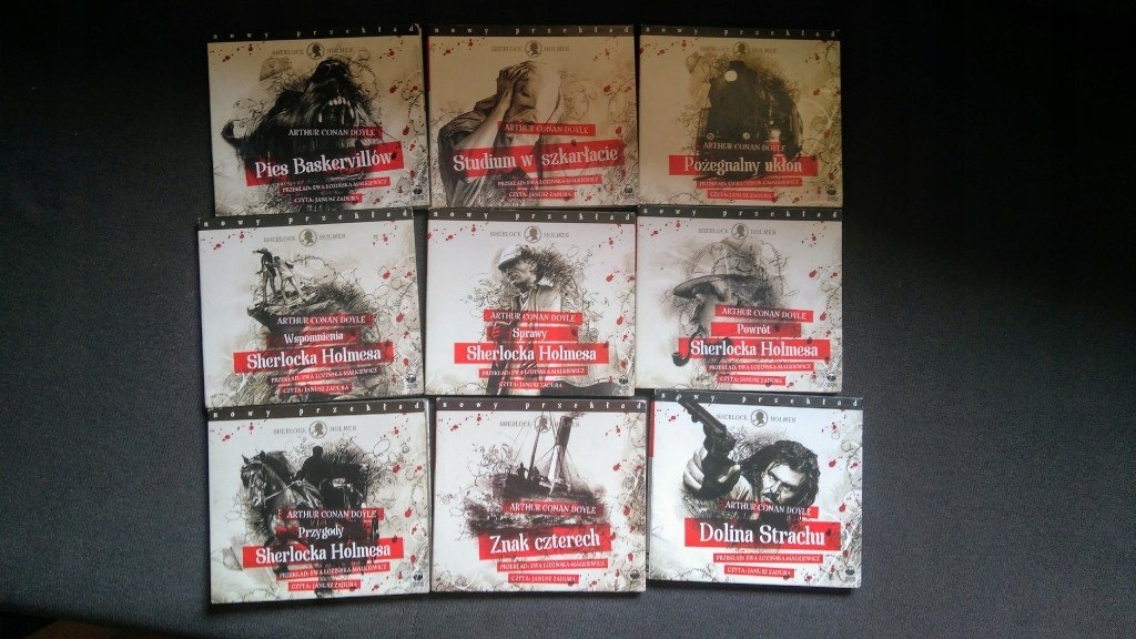 Audiobook Sherlock Holmes cała kolekcja