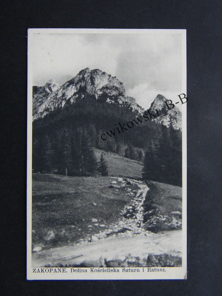 ZAKOPANE DOLINA KOŚCIELISKA SATURN I RATUSZ