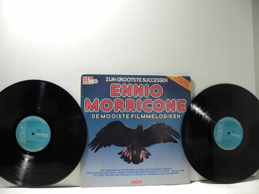 2 LP ENNIO MORRICONE ZIJN GROOTSTE SUCCESSEN VG++