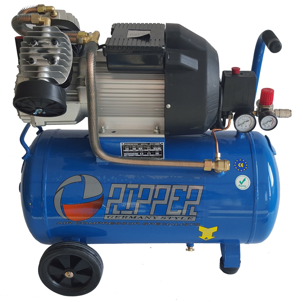 Kompresor dwutłokowy  50L JN-30V RIPPER