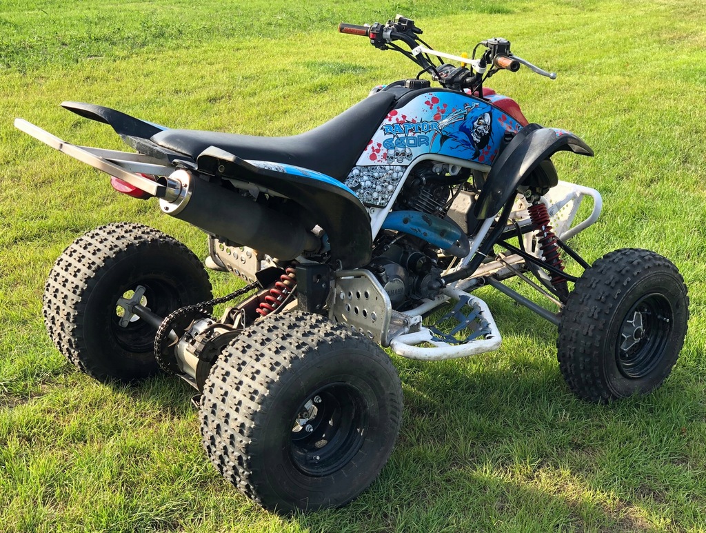 QUAD YAMAHA RAPTOR 660R, YFZ, ZADBANY !