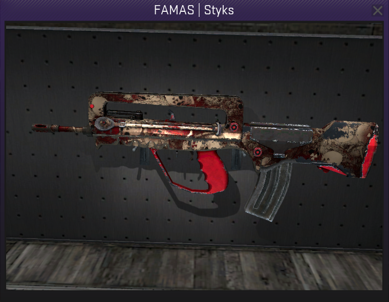 FAMAS STYKS STYX pb CS GO skin