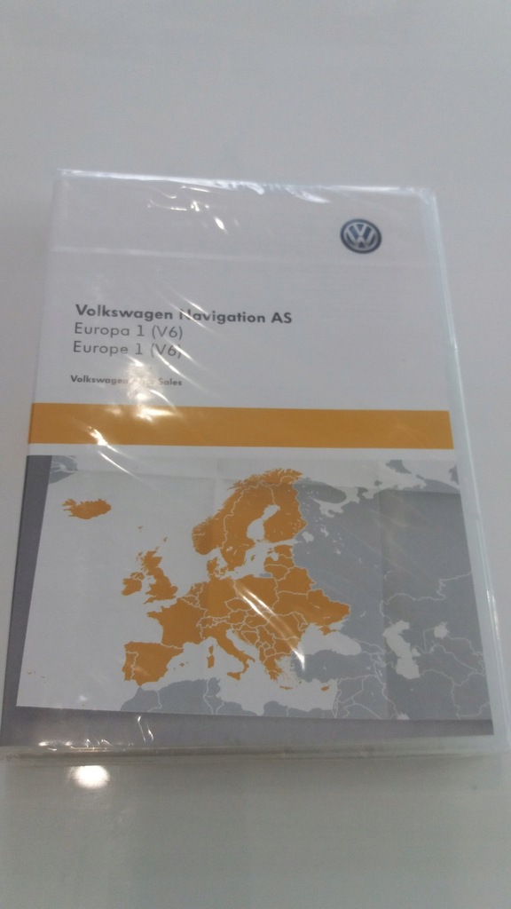 Mapa Karta SD Volkswagen Navigation AS Europa 1 V6