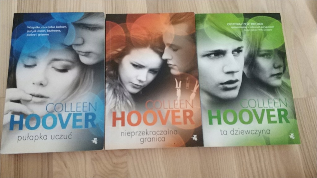 Colleen Hoover trylogia Pułapka uczuć i tom II III
