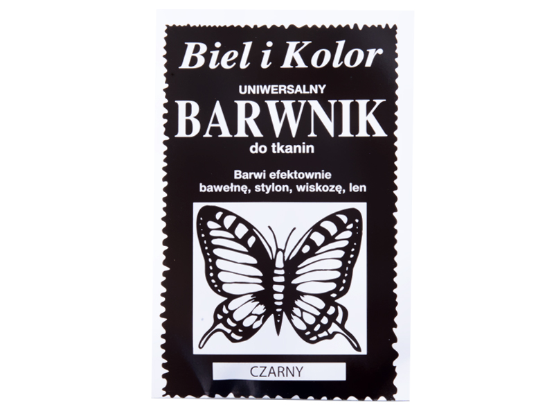 Barwniki do Tkanin Barwnik do Ubrań Farba Czarny