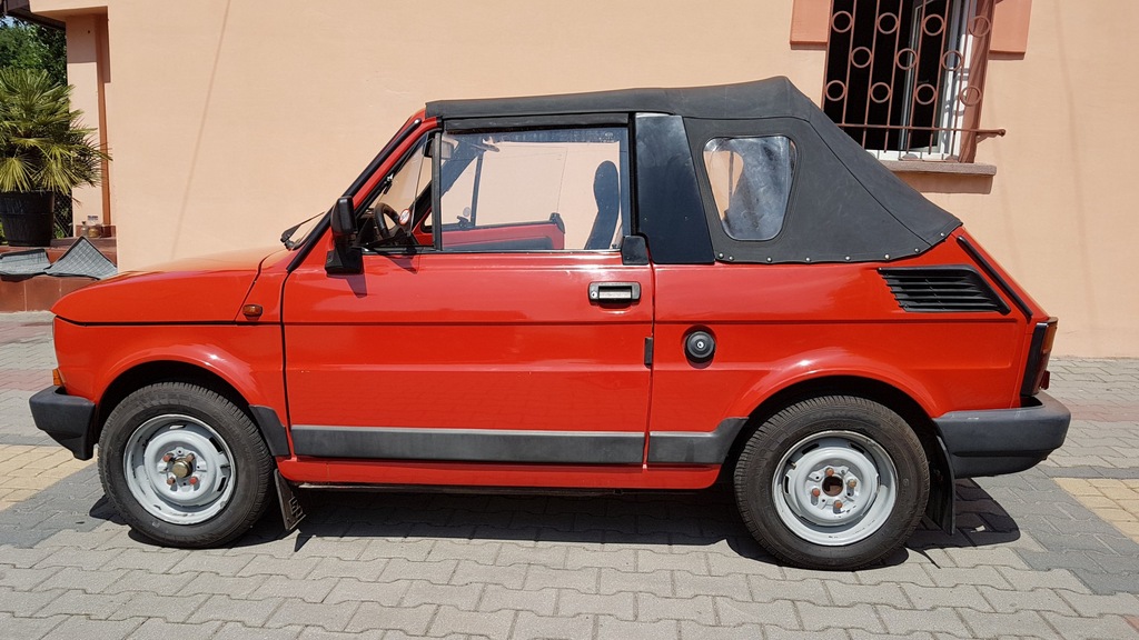 UWAGA NÓWECZKA Fiat 126 p Bosmal stan nowy kabrio