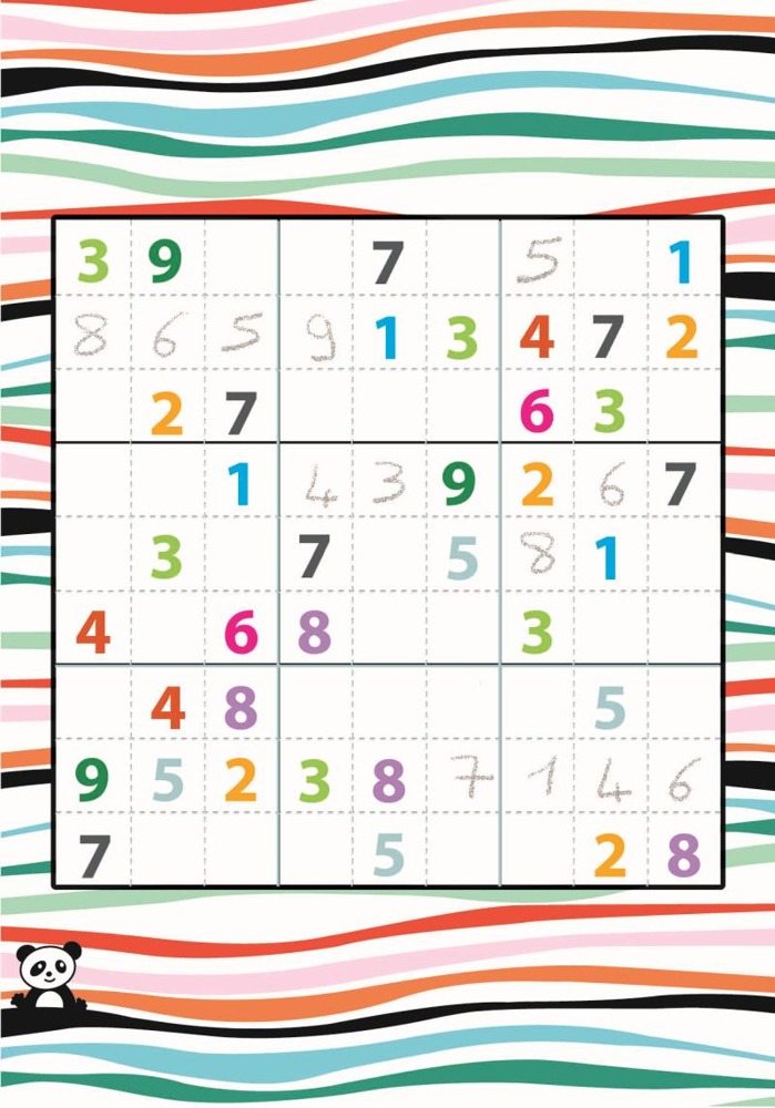 Klasyczne sudoku dla dzieci - gra podróżna Djeco