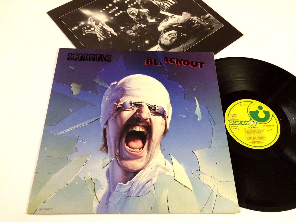  Scorpions ‎– Blackout GER.1982r.  LP EX 428