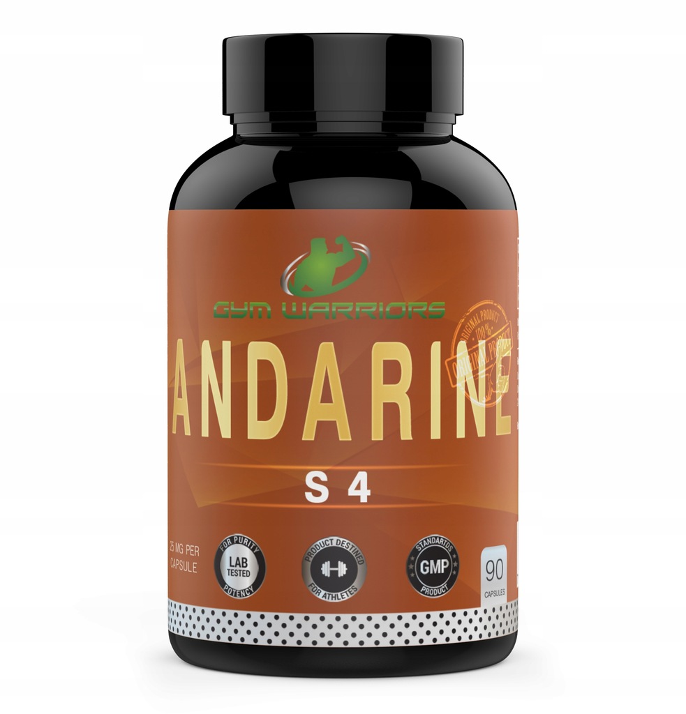 ANDARYNA S4 GYM WARRIORS 90 CAPS 25 MG