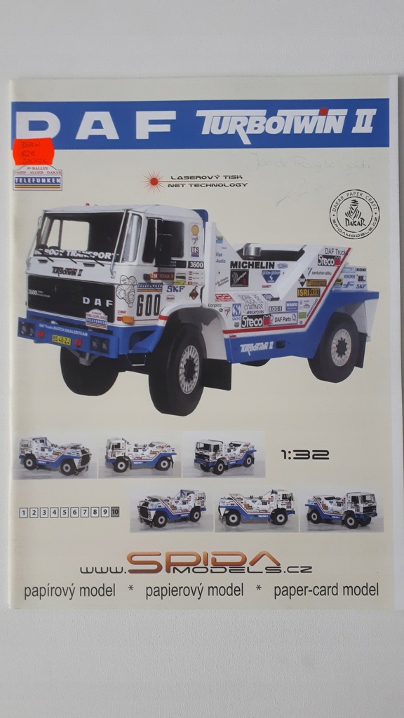 SPIDA Models DAF TURBOWIN II 1:32