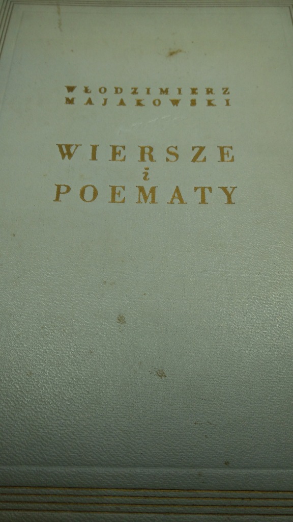 Majakowski WIERSZE I POEMATY - 7655442328 - Oficjalne Archiwum Allegro