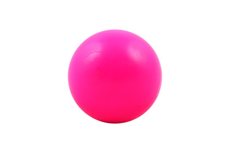 Piłka Rusałka do żonglowania 8 cm ŻÓŁTA Różowa