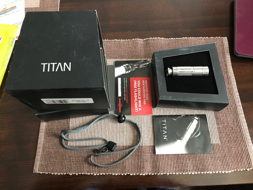 SUREFIRE T1-TI-WH-P LIMITED  # 0850 OF 1000