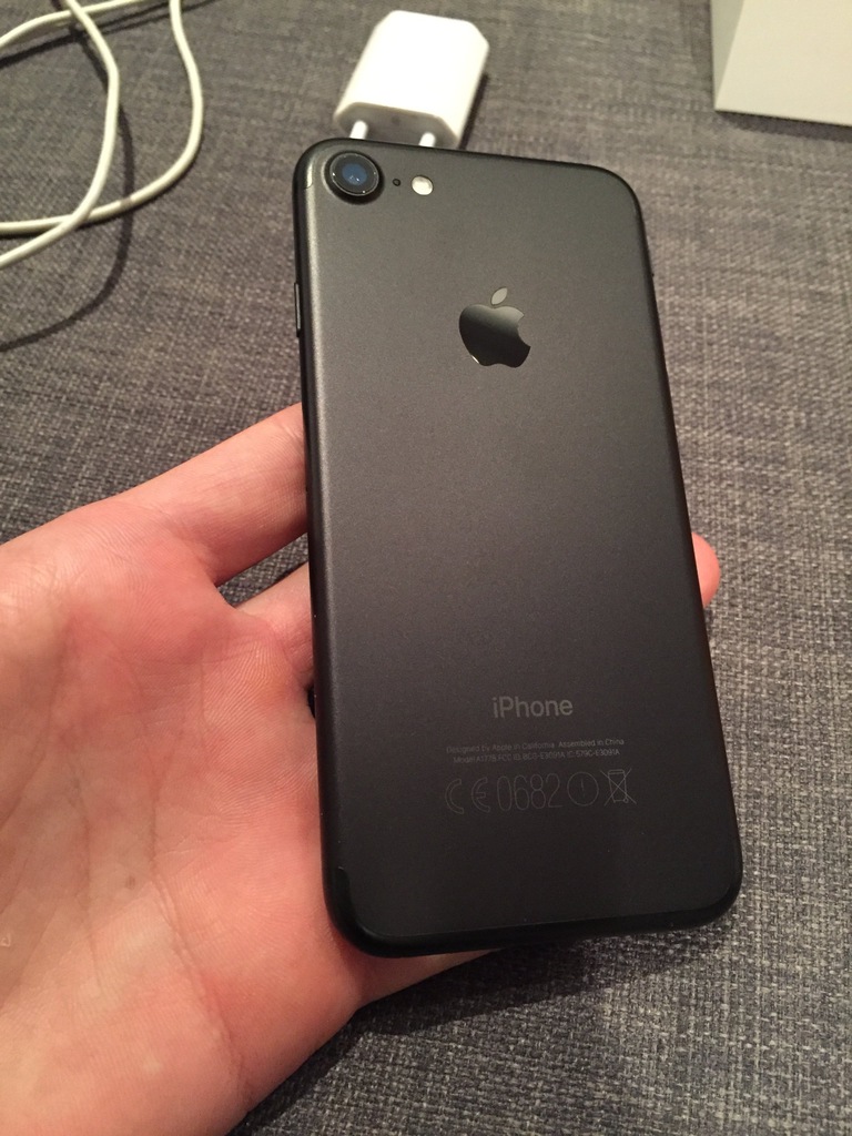 Apple iPhone 7 Black Mat 32 GB Warszawa Gwarancja - 6983677598