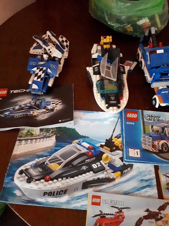 sprzedam klocki lego uzywane