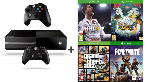 Xbox One 2 Pady Fifa 18 Gta V Naruto Fortnite 7460650629 Oficjalne Archiwum Allegro