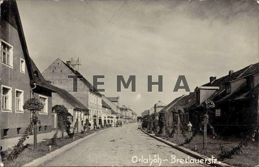ORLAHOH  Jutrosin Rawicz ulicówka foto 1941