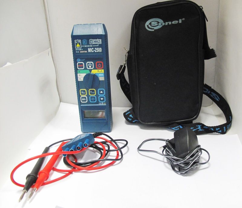 SONEL MIERNIK REZYSTANCJI IZOLACJI MIC-2500
