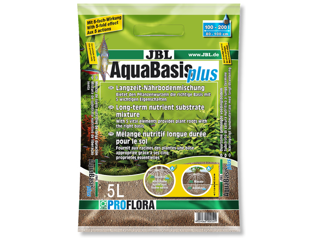 JBL AquaBasis plus 5L Odżywcze Podłoże