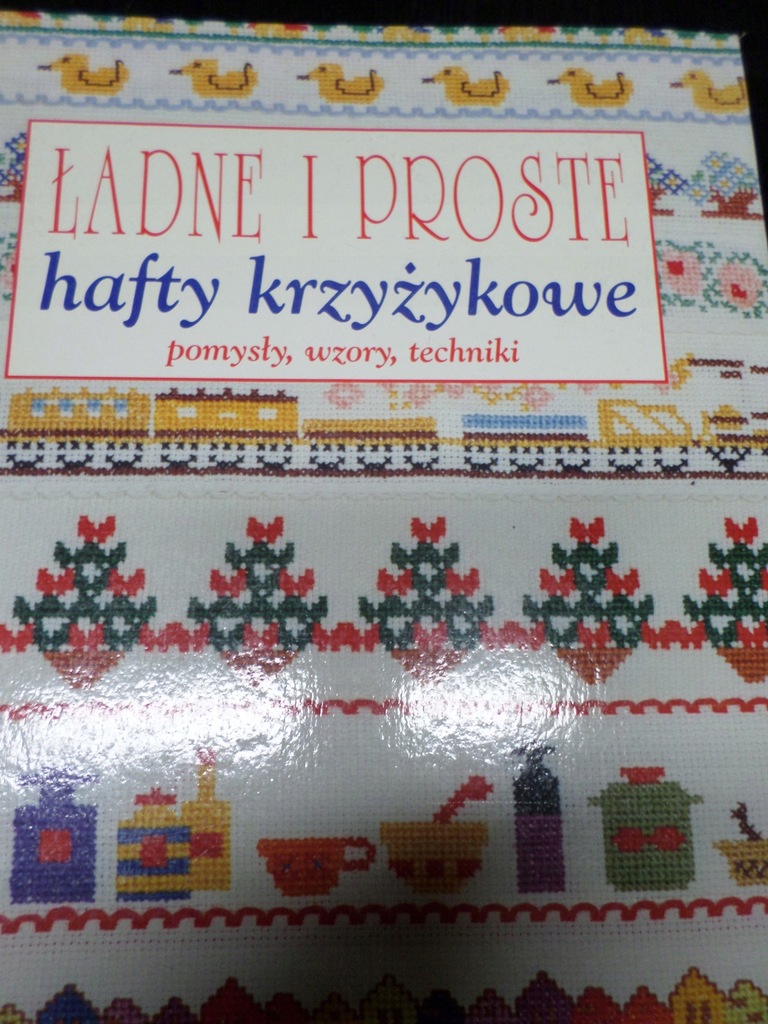 Hafty krzyżykowe pomysły wzory techniki