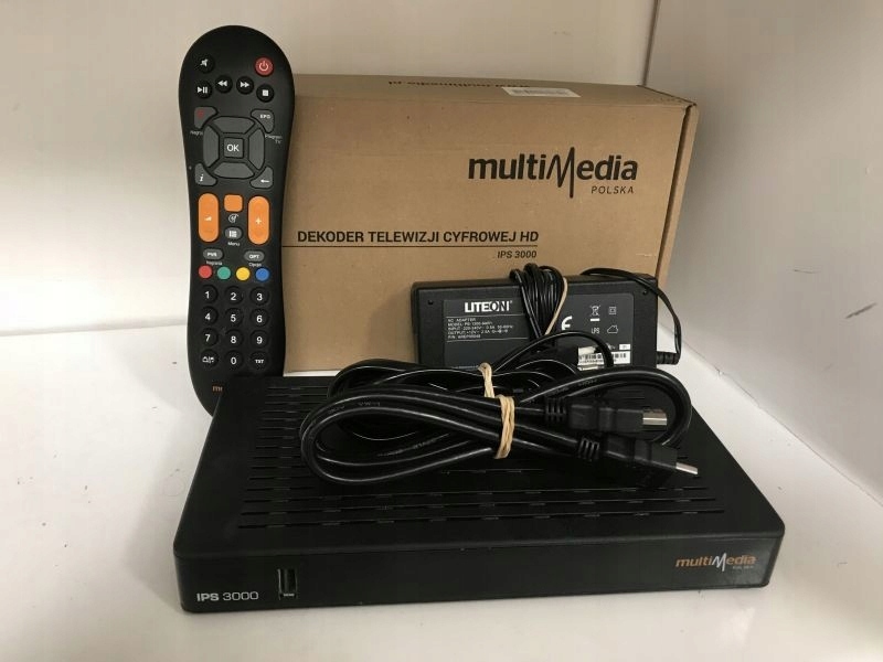 DEKODER TELEWIZJI CYFROWEJ MULTIMEDIA IPS 3000
