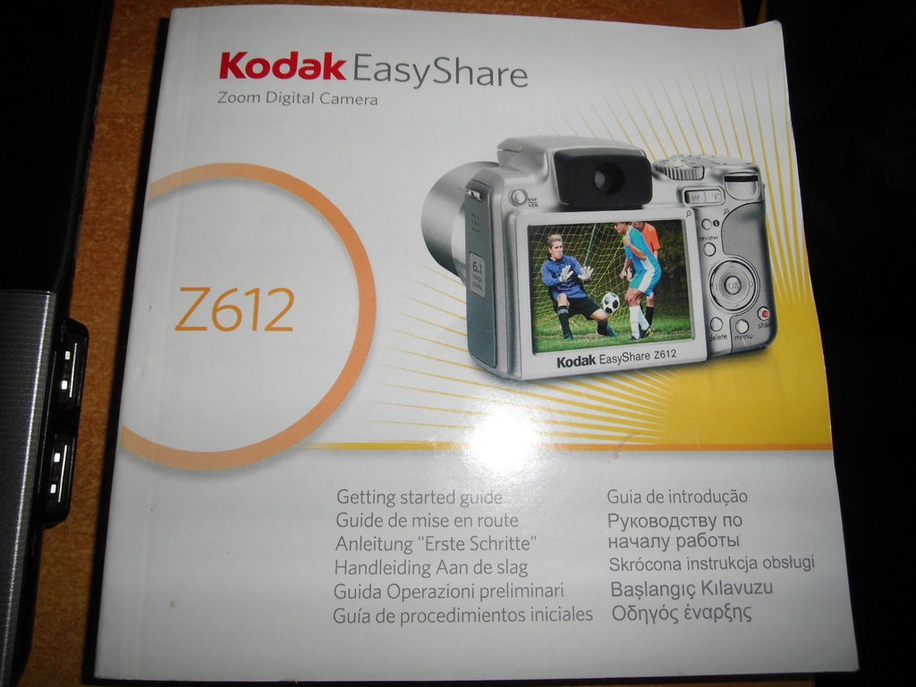 Kodak Z612 instrukcja obsługi stan BDB, Poznań