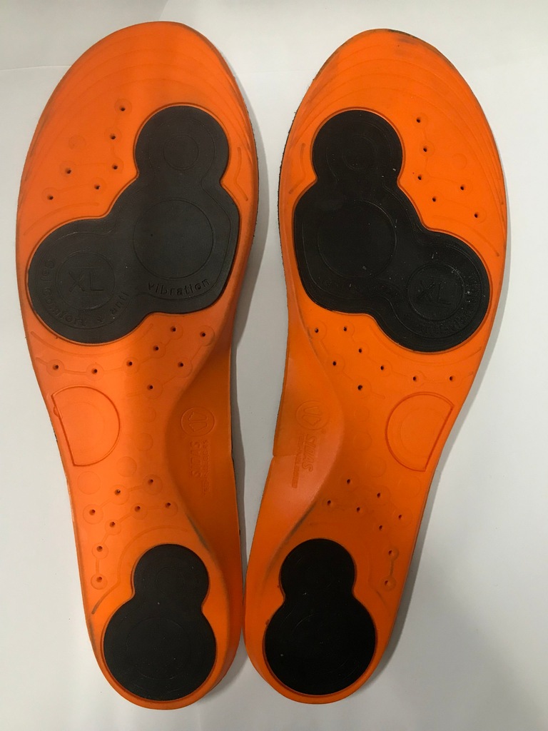 Wkładki żelowe do butów sportowych 31,5 cm SIDAS