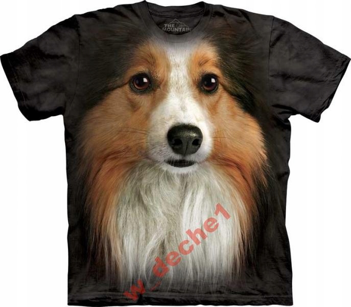 Koszulka Sheltie Face - Owczarek Szetlandzki L