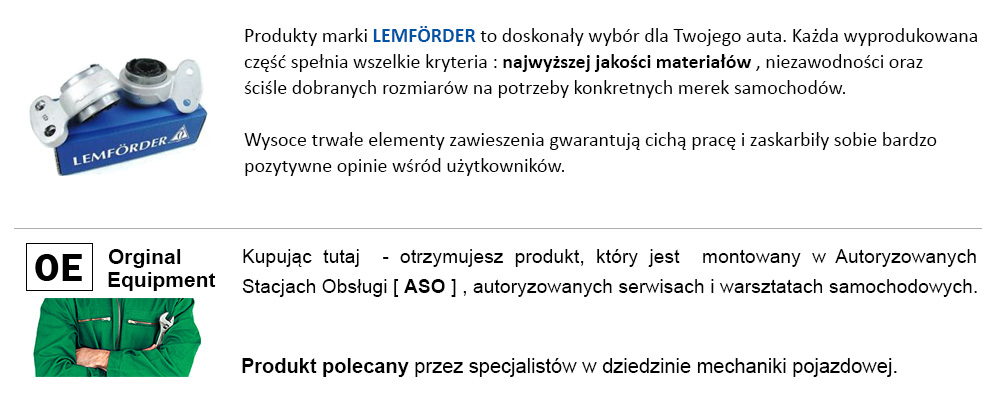 2 lemforder 34750 01 rod bracket stabilizer | Autocatalog XDALYS